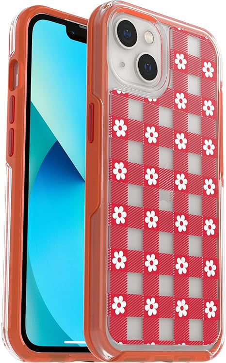 iPhone 13 (ONLY) Symmetry Series Case - CLEAR. ultra-sleek. wireless charging compatible. raised edges protect camera & screen