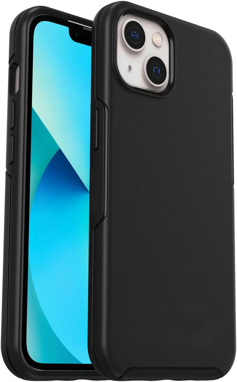 iPhone 13 (ONLY) Symmetry Series Case - CLEAR. ultra-sleek. wireless charging compatible. raised edges protect camera & screen