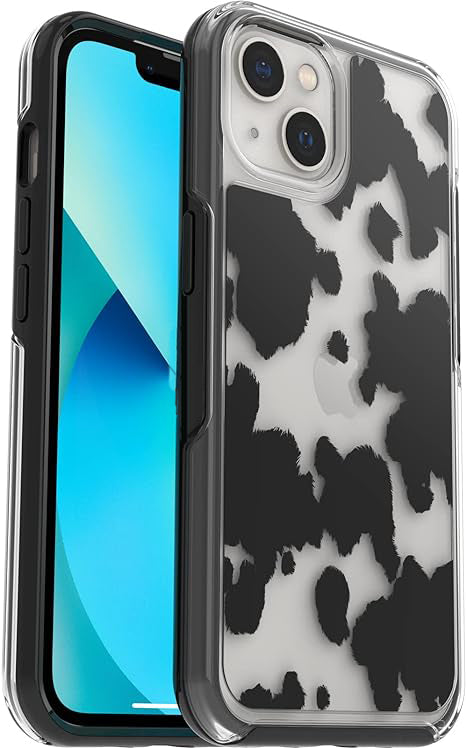 iPhone 13 (ONLY) Symmetry Series Case - CLEAR. ultra-sleek. wireless charging compatible. raised edges protect camera & screen