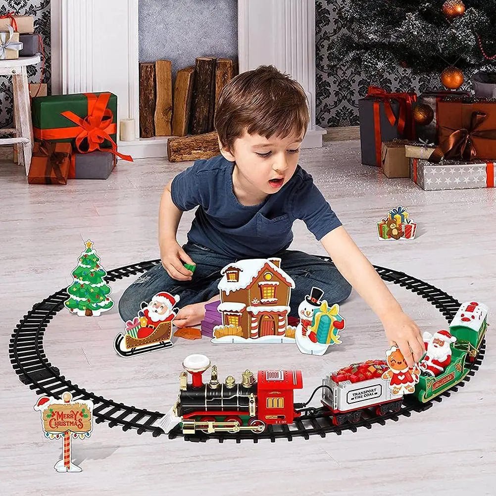 Santa's Express Christmas Train Set