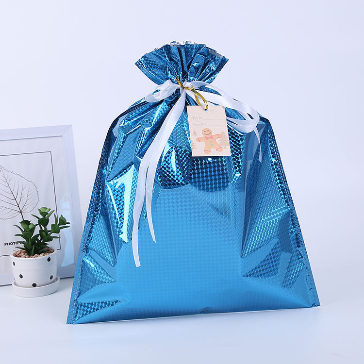 Last Day 49% OFF💥Christmas Drawstrings Gift Bags With Gift Card💥