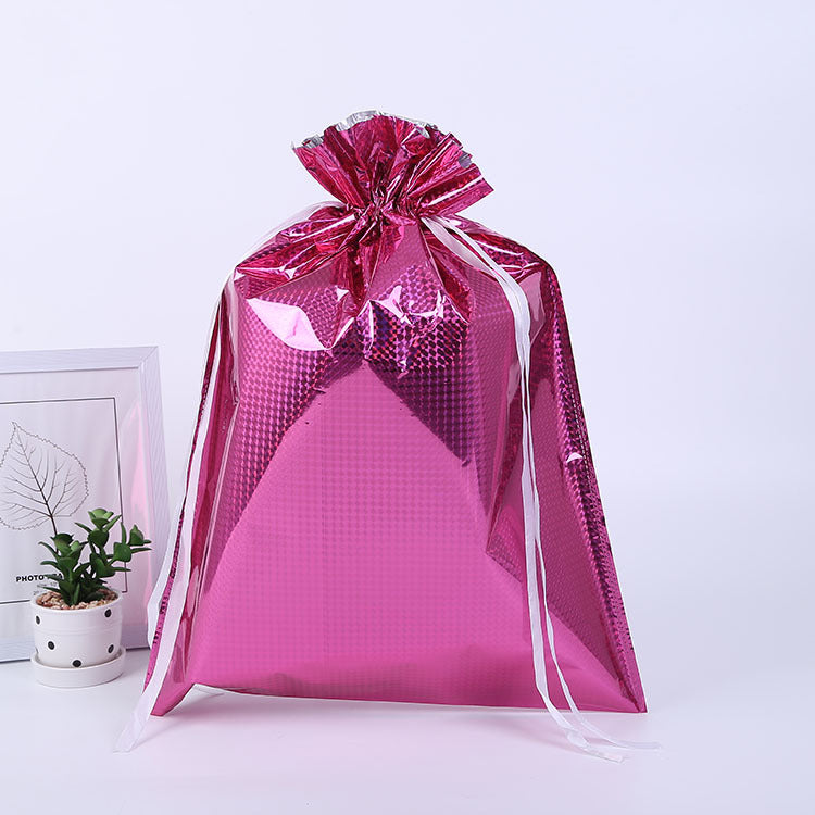 Last Day 49% OFF💥Christmas Drawstrings Gift Bags With Gift Card💥