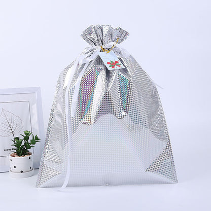 Last Day 49% OFF💥Christmas Drawstrings Gift Bags With Gift Card💥