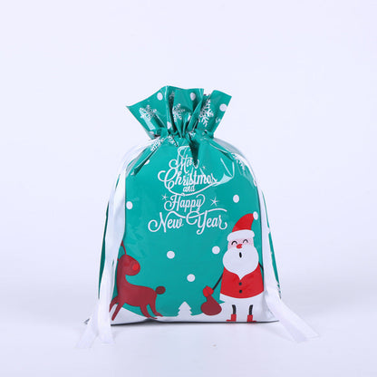 Last Day 49% OFF💥Christmas Drawstrings Gift Bags With Gift Card💥