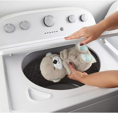 Mush Sleepy Otter Portable Plush Sound Machine with Music Lights & Breathing Motion