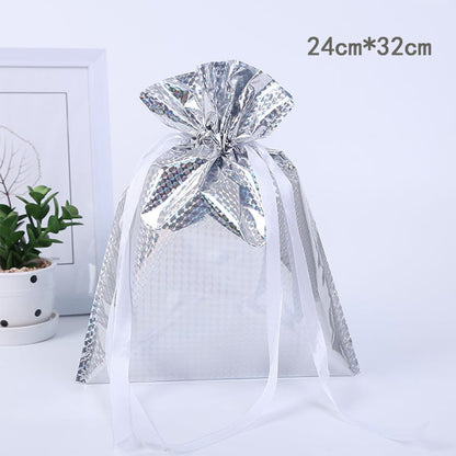 Last Day 49% OFF💥Christmas Drawstrings Gift Bags With Gift Card💥