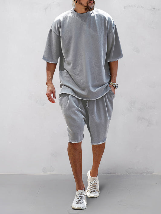 Casual Loose Fit Solid Sports Sets(Buy 2 Free Shipping)