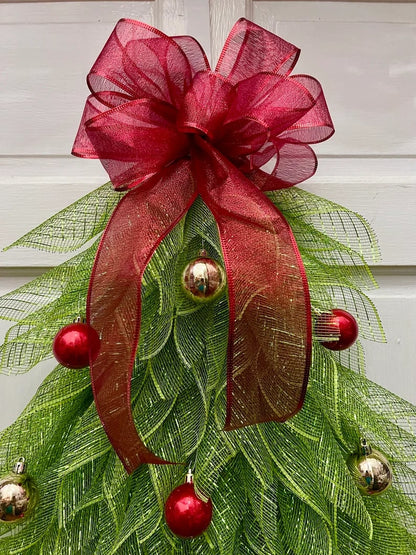 🔥Last Day 49% OFF - 🎄Handmade Christmas Tree Wreath