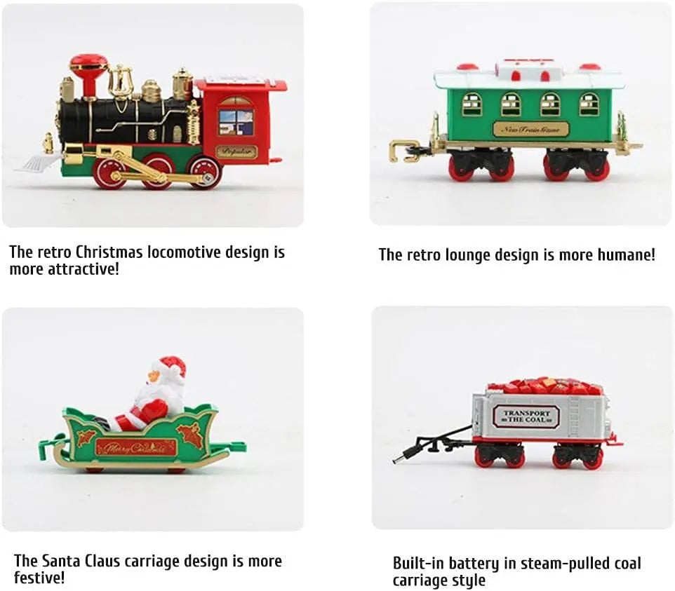 Santa's Express Christmas Train Set
