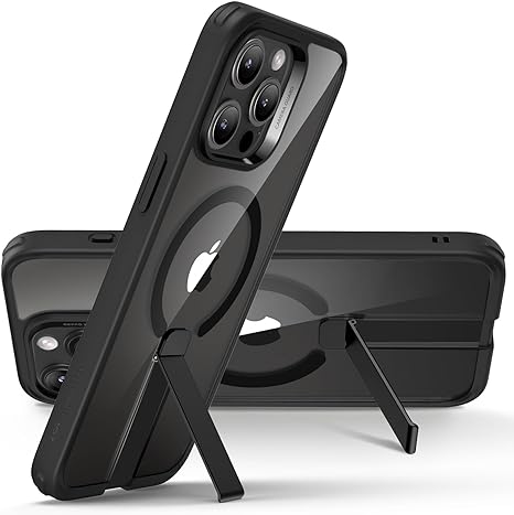 iPhone 15 Pro Max Case.Compatible with MagSafe.Fully Adjustable Flickstand.Military-Grade Drop Protection