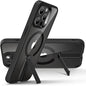 iPhone 15 Pro Max Case.Compatible with MagSafe.Fully Adjustable Flickstand.Military-Grade Drop Protection