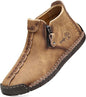 Men's zip-up casual shoes