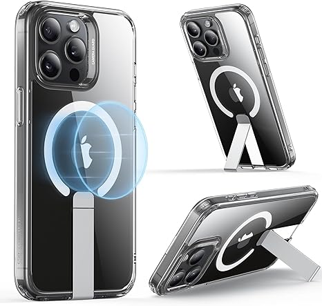 iPhone 15 Pro Max Case.Compatible with MagSafe.Fully Adjustable Flickstand.Military-Grade Drop Protection