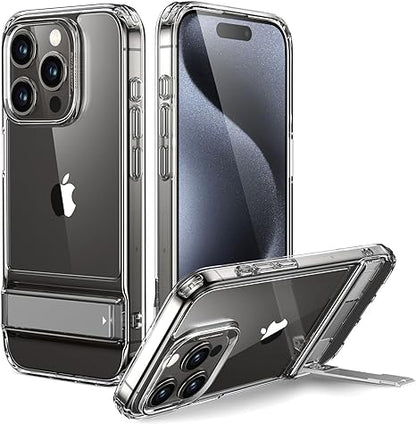 iPhone 15 Pro Max Case.Compatible with MagSafe.Fully Adjustable Flickstand.Military-Grade Drop Protection