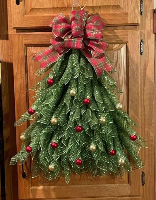🔥Last Day 49% OFF - 🎄Handmade Christmas Tree Wreath