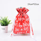 Last Day 49% OFF💥Christmas Drawstrings Gift Bags With Gift Card💥