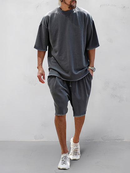 Casual Loose Fit Solid Sports Sets(Buy 2 Free Shipping)