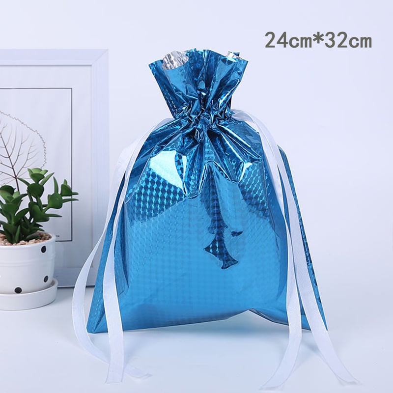 Last Day 49% OFF💥Christmas Drawstrings Gift Bags With Gift Card💥