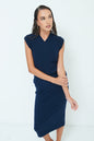 Sleeveless knit top with textured pattern wholesale