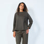 Long-sleeve basic pocket tee wholesale