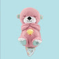 Mush Sleepy Otter Portable Plush Sound Machine with Music Lights & Breathing Motion