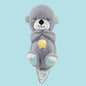 Mush Sleepy Otter Portable Plush Sound Machine with Music Lights & Breathing Motion