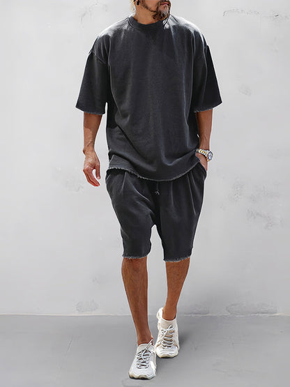 Casual Loose Fit Solid Sports Sets(Buy 2 Free Shipping)
