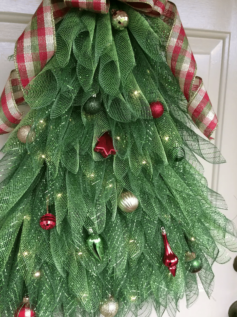 🔥Last Day 49% OFF - 🎄Handmade Christmas Tree Wreath