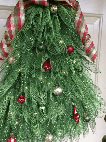 🔥Last Day 49% OFF - 🎄Handmade Christmas Tree Wreath