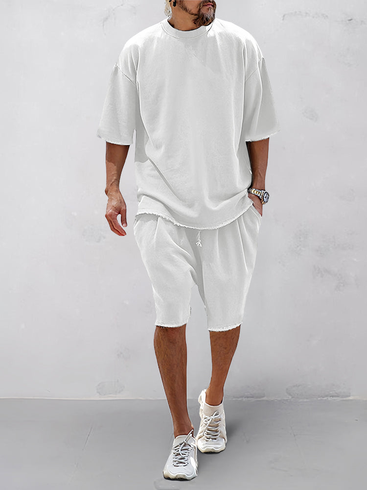 Casual Loose Fit Solid Sports Sets(Buy 2 Free Shipping)