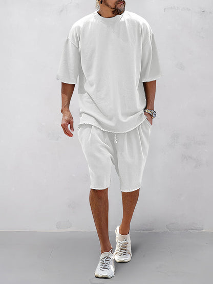 Casual Loose Fit Solid Sports Sets(Buy 2 Free Shipping)