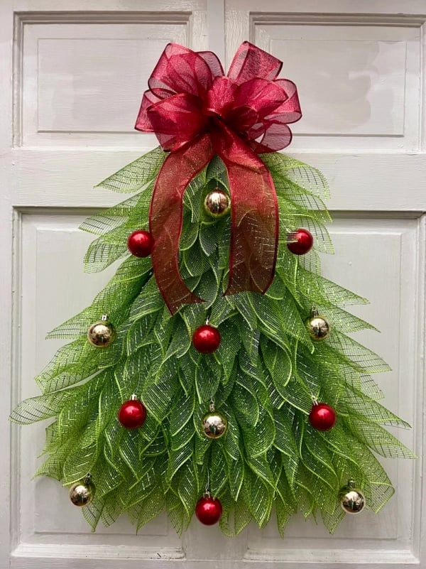 🔥Last Day 49% OFF - 🎄Handmade Christmas Tree Wreath