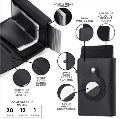 ✨LAST DAY ONLY 49% OFF🔥Men's Business Style Pu Leather Card Slots